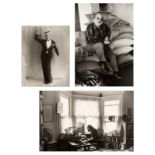 A group of three figural gelatin silver prints, Nowinski and G.L. Manuel Freres Three works: Ira