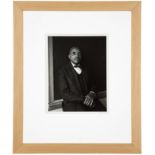 Edward Weston (1886-1958 Carmel, CA) "Mr. Brown-Jones of Georgia", signed and dated with initials on