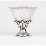 A Georg Jensen sterling silver compote Circa 1926-1932, designed by Johan Rohde, with maker's mark