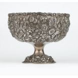 A Hennegen, Bates & Co. sterling silver pedestal bowl Late 19th / early 20th century, Baltimore, MD,