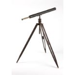 A Benjamin Pike 3'' refracting telescope with stand Late 19th century, marked ''Pike Optician /