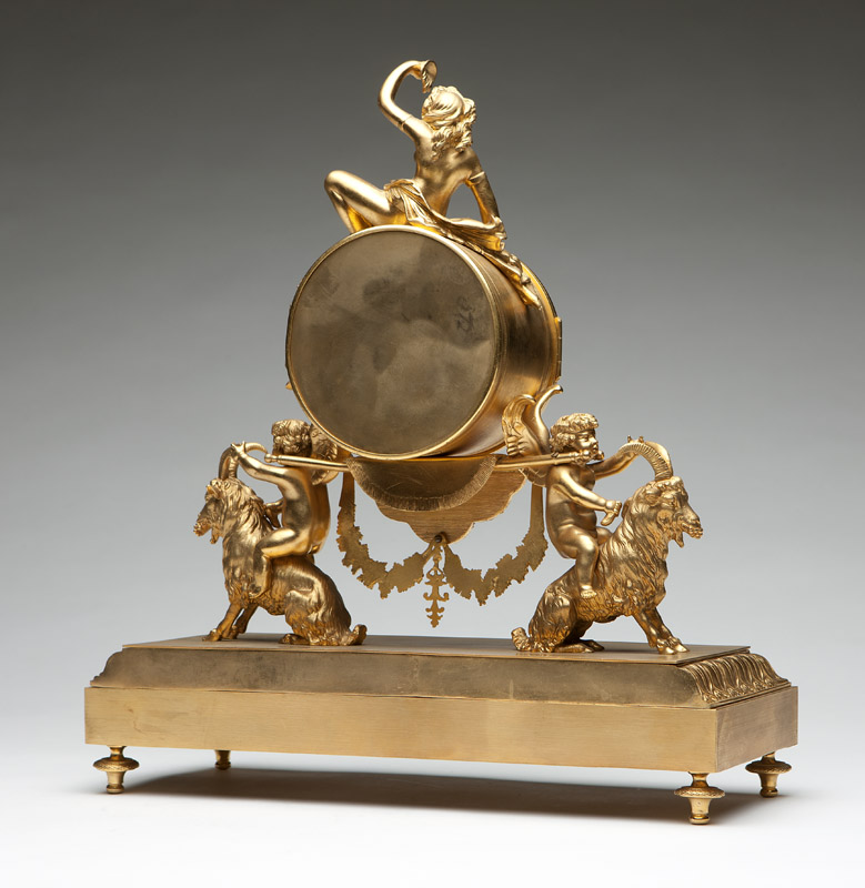 A Louis XVI mantle clock, Gille l'Aine, Paris  Third quarter 18th century, signed to face ''Gille - Image 5 of 5