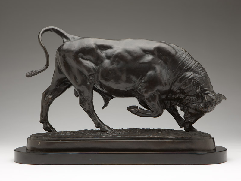 After Isidore Jules Bonheur (1827-1901 French) ''Taureau Chargeant (Charging Bull)'', Late 19th/