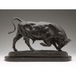 After Isidore Jules Bonheur (1827-1901 French) ''Taureau Chargeant (Charging Bull)'', Late 19th/