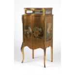 A Vernis Martin gilt bronze-mounted music cabinet Late 19th/early 20th century, French, the