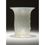 A Rene Lalique ''Eucalyptus'' art glass vase Circa 1920s, with molded signature ''R. Lalique'',