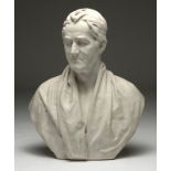 James Fillans (1808-1852 British) Dated 1848, signed verso ''J. Fillans S''', a white marble