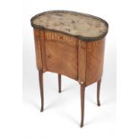 Paul Sormani Louis XV-style parquetry chiffonier Circa 1867-1877, signed to drawer plate ''Paul