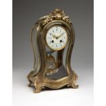 A French gilt bronze mantel clock, Japy Freres Second half 19th century, in the Louis XV style,