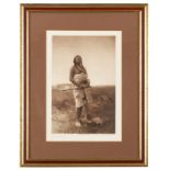 1078  Edward S. Curtis (1868-1952 Los Angeles, CA) "The Medicine Man", unsigned, printed title lower