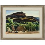 1131  Emil J. Kosa Jr. N.A. (1903-1968 Los Angeles, CA) "Southern Utah", landscape, signed lower