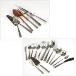 1230  A Towle sterling silver flatware service Mid-20th century, each with maker's mark and