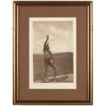 1079  Edward S. Curtis (1868-1952 Los Angeles, CA) "Invocation - Sioux", unsigned, printed title