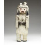 1088  A Hopi kachina doll Early 20th century, a carved and polychrome-painted kachina figure