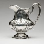 1062  A sterling silver "Francis I" water pitcher 1933, with maker's mark for Reed & Barton, further