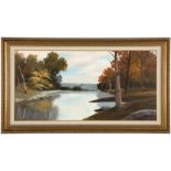 1148  Robert W. Wood (1889-1979 Bishop, CA) "Serene Pool", signed lower left: Robert Wood, titled