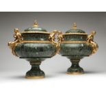 1188 A pair of Lous XVI-style cassoulets Late 19th century, one bears signature to base ''Henry