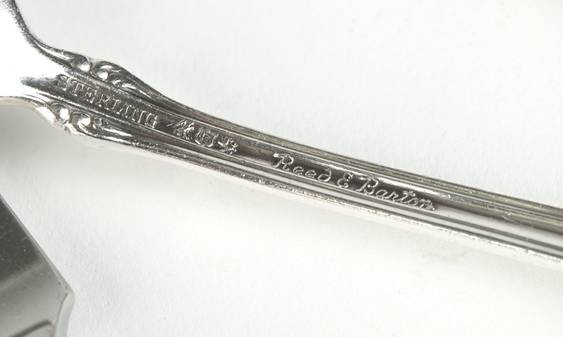 1206 A Reed & Barton sterling silver flatware service Second half 20th century, with maker's - Image 2 of 2