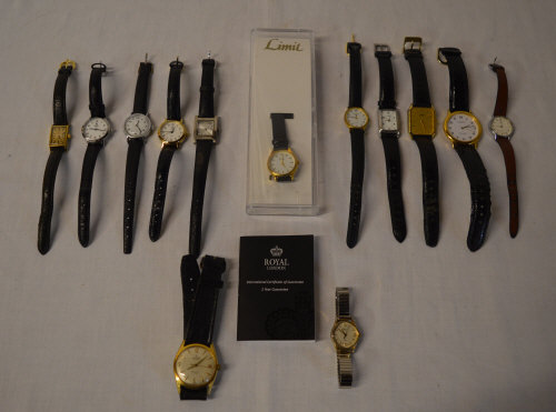 13 wristwatches inc ladies Omega