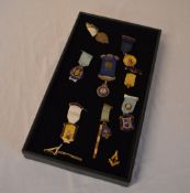 Masonic medals, some silver