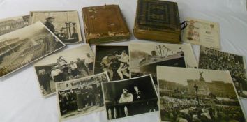 Sel of photographs  inc 1938 Peston the