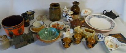 Various ceramics inc Masons and Hornsea