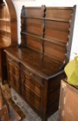 Dark oak dresser