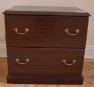 Filing cabinet in the form of a chest of