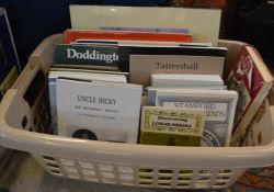 Various books, mainly Lincolnshire inc T