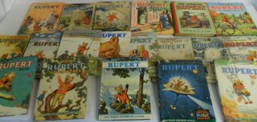 Assortment of original Rupert the Bear A