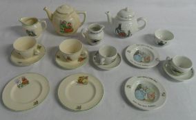 Wedgwood Beatrix Potter child's tea set