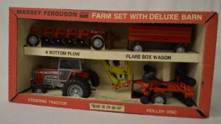 Massey Ferguson farm set with deluxe bar