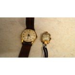 2 9ct gold watches