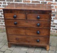 Lt Geo chest of drawers with bracket fee