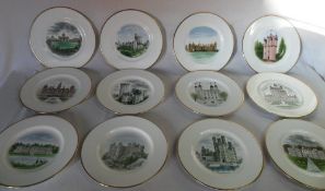 12 Wedgwood limited edition plates of ca