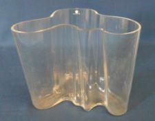 Alvar Aalto savoy vase with signature to