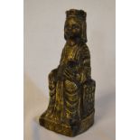 Brass figure of Mary (missing child), he