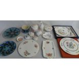 Assorted ceramics inc Wedgwood, Aynsley