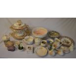 Ceramics inc Sylvac bowl, lg tureen etc