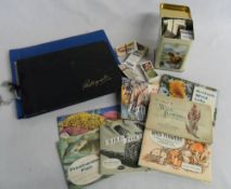 Assorted cigarette cards and albums & bl