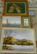 Assorted prints and paintings