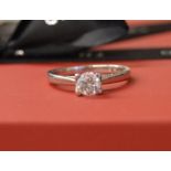 'Forever Diamond' Platinum diamond ring