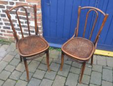 2 Bentwood chairs