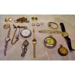 Various watches inc Rotary, Smiths, pock