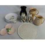 Various ceramics inc Falcon ware