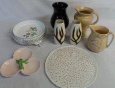 Various ceramics inc Falcon ware
