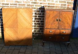 Art Deco style cabinet & cupboard