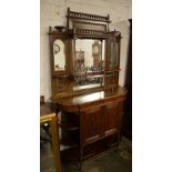 Late Victorian Mirror back chiffonier