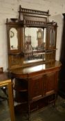 Late Victorian Mirror back chiffonier
