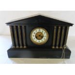 Large Slate mantle clock